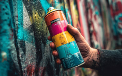 Farbspray für Graffiti