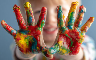 Fingerfarbe